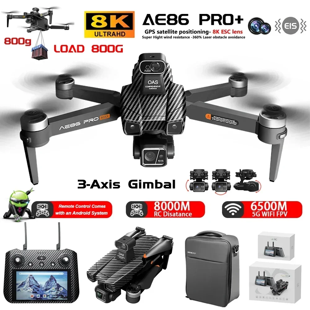 Drone Thermal Imaging - Ae86 Pro Max Gps Drone Professionele