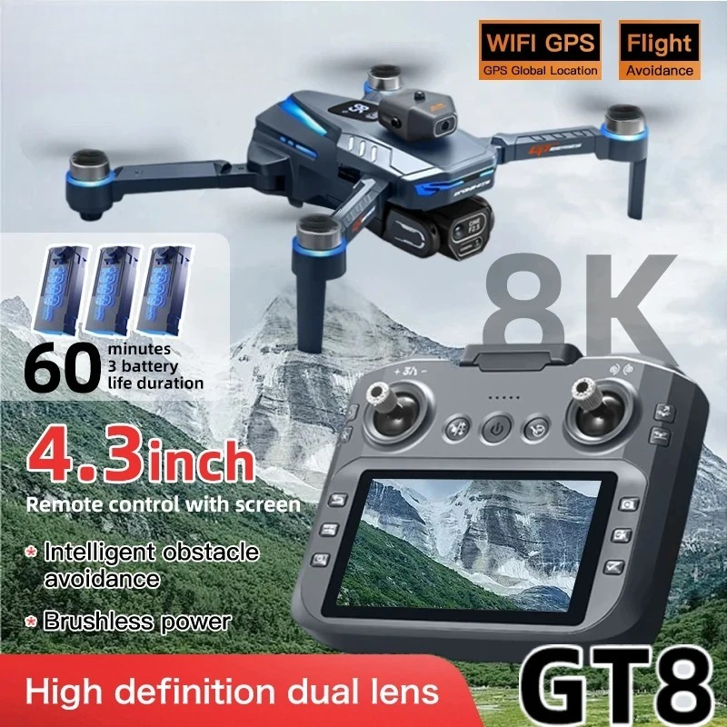 Originele GT8 Drone 8K Profess - Drone Photogrammetry recensie en prijs