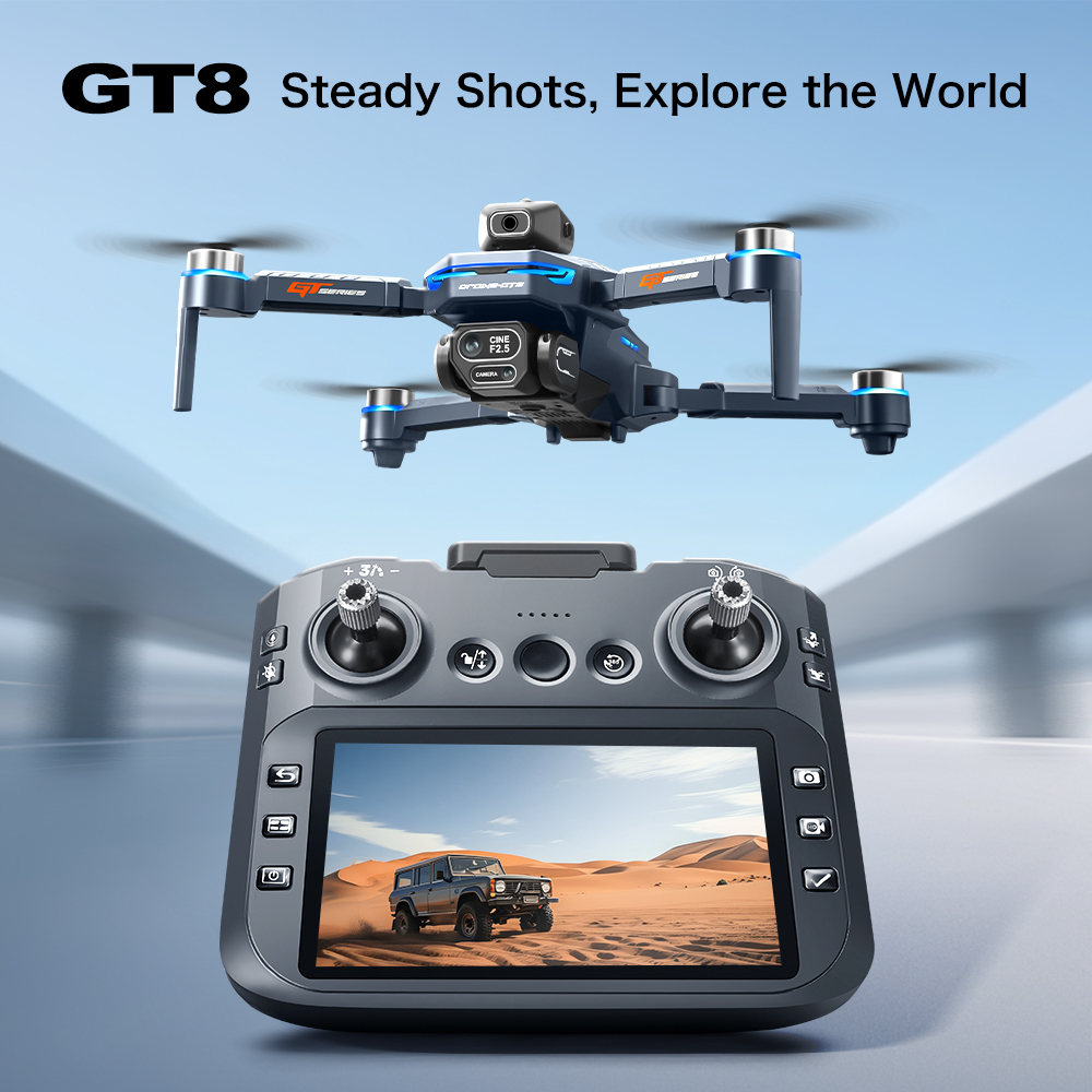 GT8 Max Opvouwbare Drone 8K HD - Drone Photogrammetry recensie en prijs