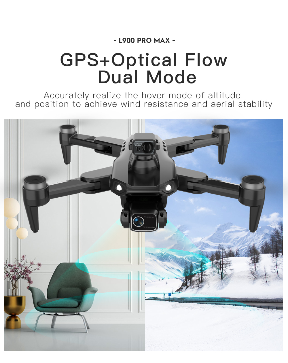 LYZRC L900 PRO MAX Laser obsta - Drone Photogrammetry recensie en prijs